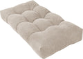 Bench Cushion 36 in Chenille - High-Density Memory Foam Comfort
