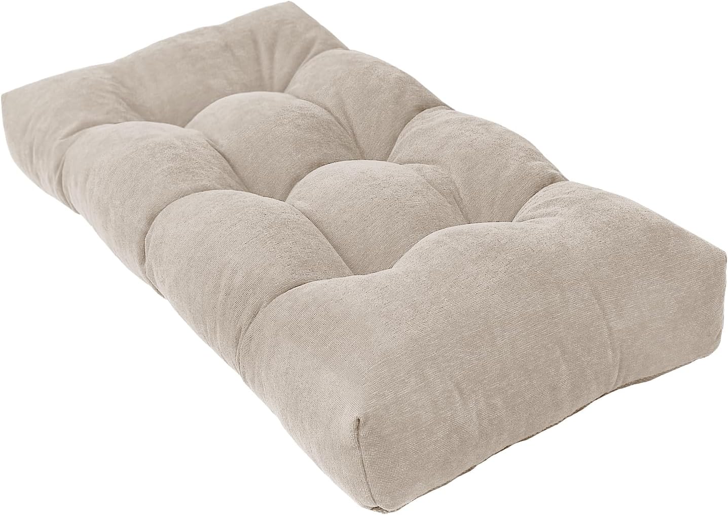 Bench Cushion 36 Inch - Soft Chenille Memory Foam Comfort