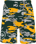 Zubaz NFL Men's 7ft Inseam Team Color Shorts - Bold Camo Styles