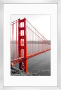 16x24 Silver Picture Frame for 12x18 Photo - Modern Ready-to-Hang