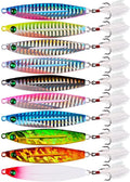 Hard Metal Jigs Diving Sea Fishing Lures 10pcs - Versatile Saltwater