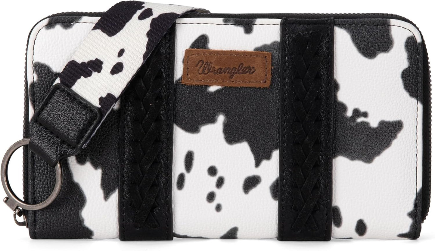 Wrangler Wallet Purse for Women with Western Aztec Design