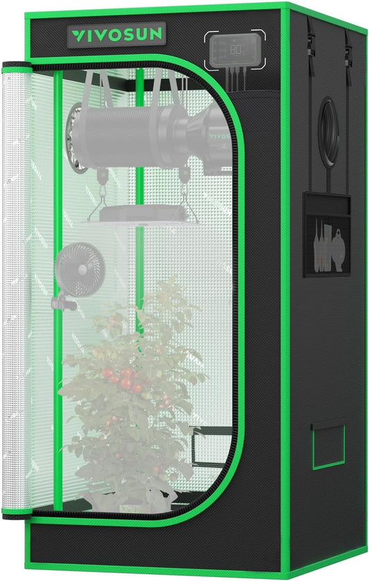 VIVOSUN P224 PRO Grow Tent for Hydroponics with Durable Fabric