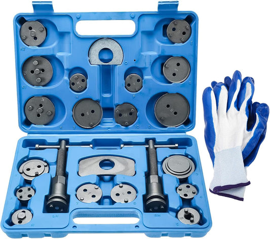 KUNTEC Brake Caliper Tool Kit - Easy Brake Pad Replacement