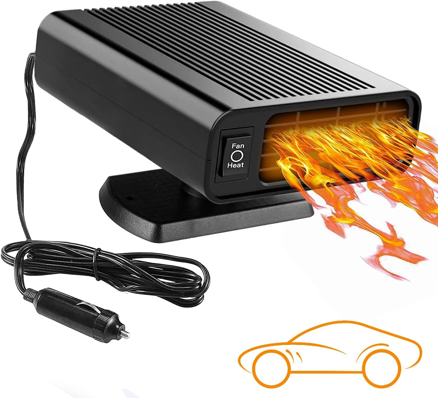 Showvigor 12V Portable Car Heater - Fast Defrost