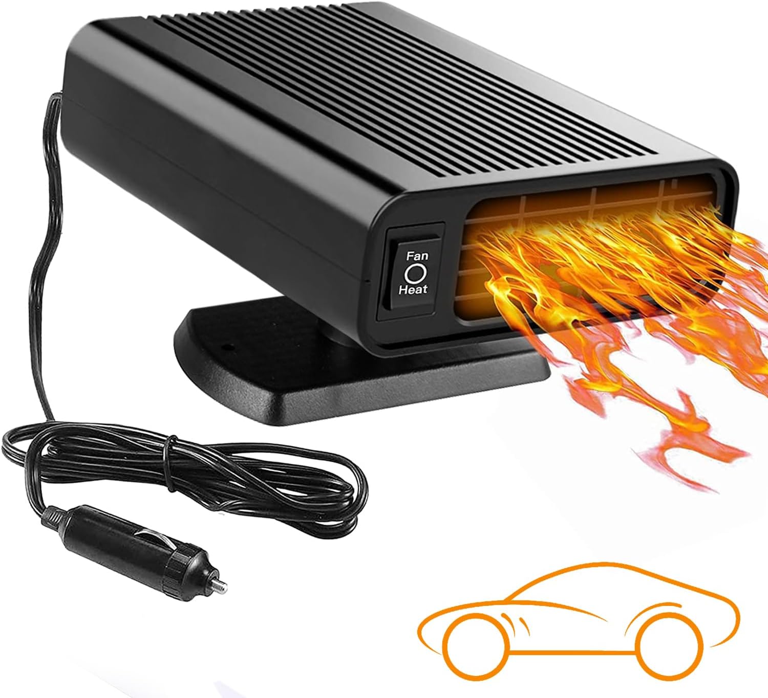 Showvigor 12V Portable Car Heater - Fast Defrost