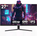 CRUA 27 in QHD 1440P 144Hz IPS Gaming Monitor - Smooth 2K Performance