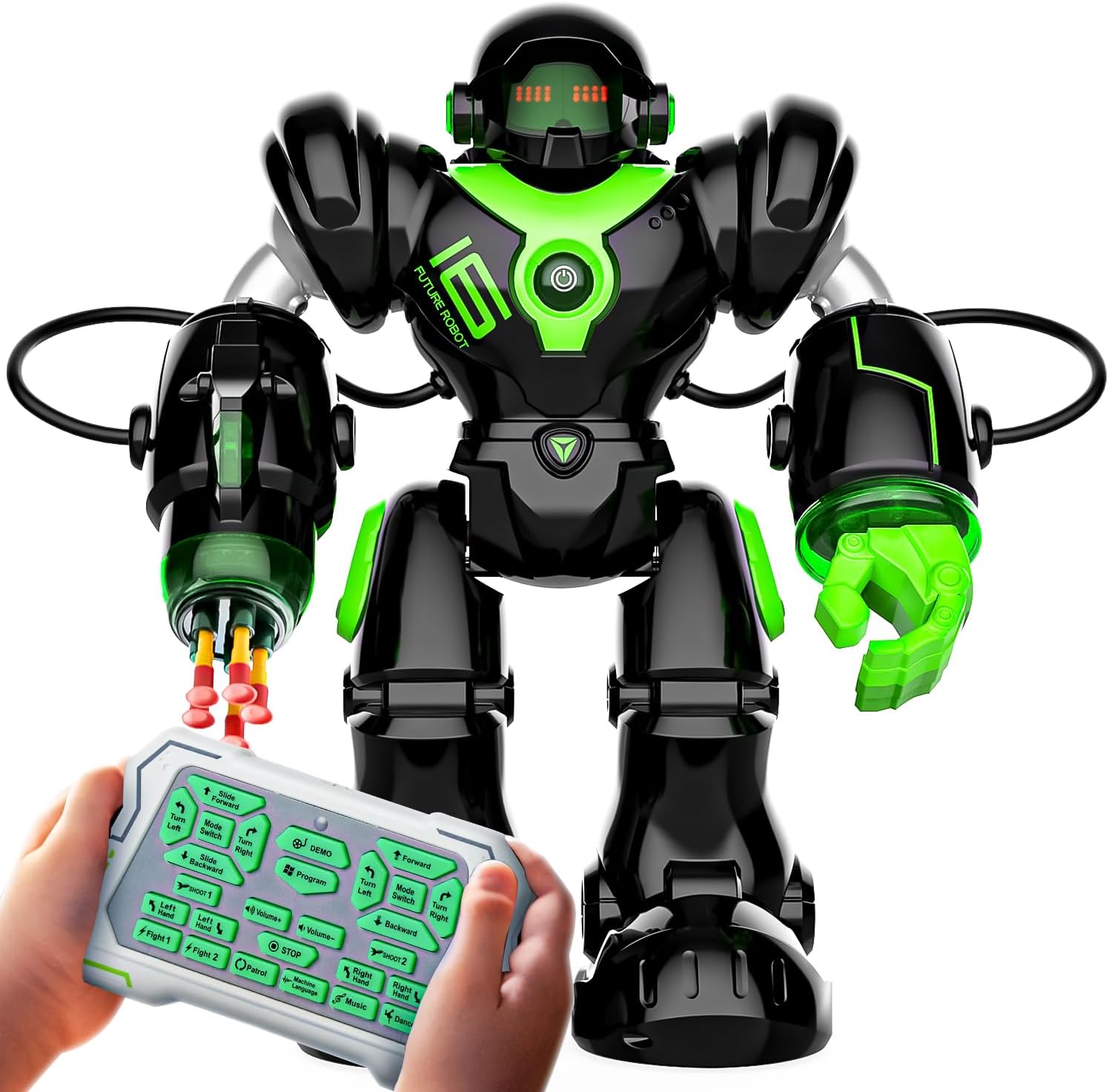 BEZGAR TR300 Emo Robot - 22 Actions, 78 Expressions!