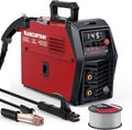 iControl MIG145 Pro 145A Flux Core MIG Welder - Portable 3-in-1