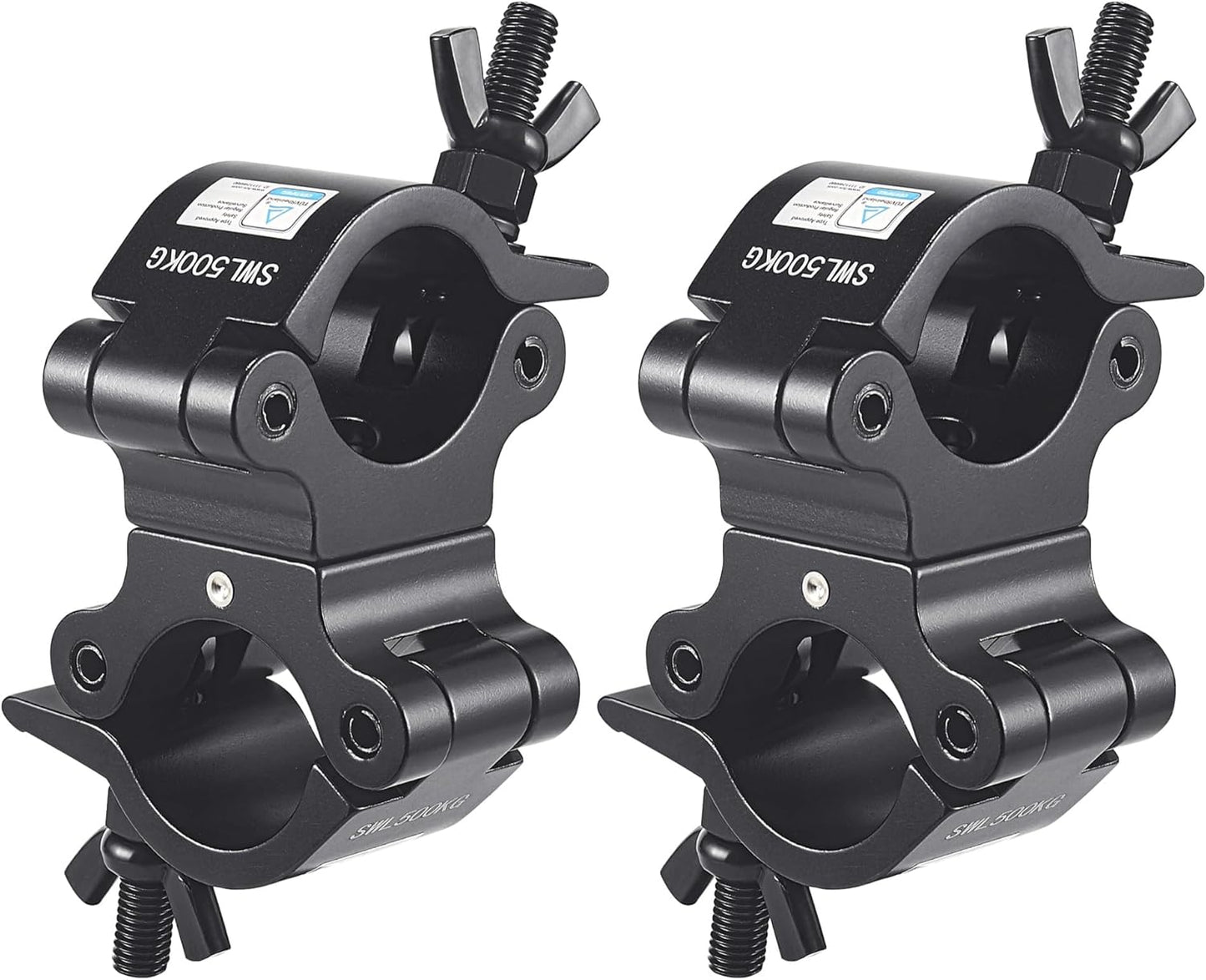 Pro TUV Swivel Truss Clamp Black 2 inch for Heavy Duty Use