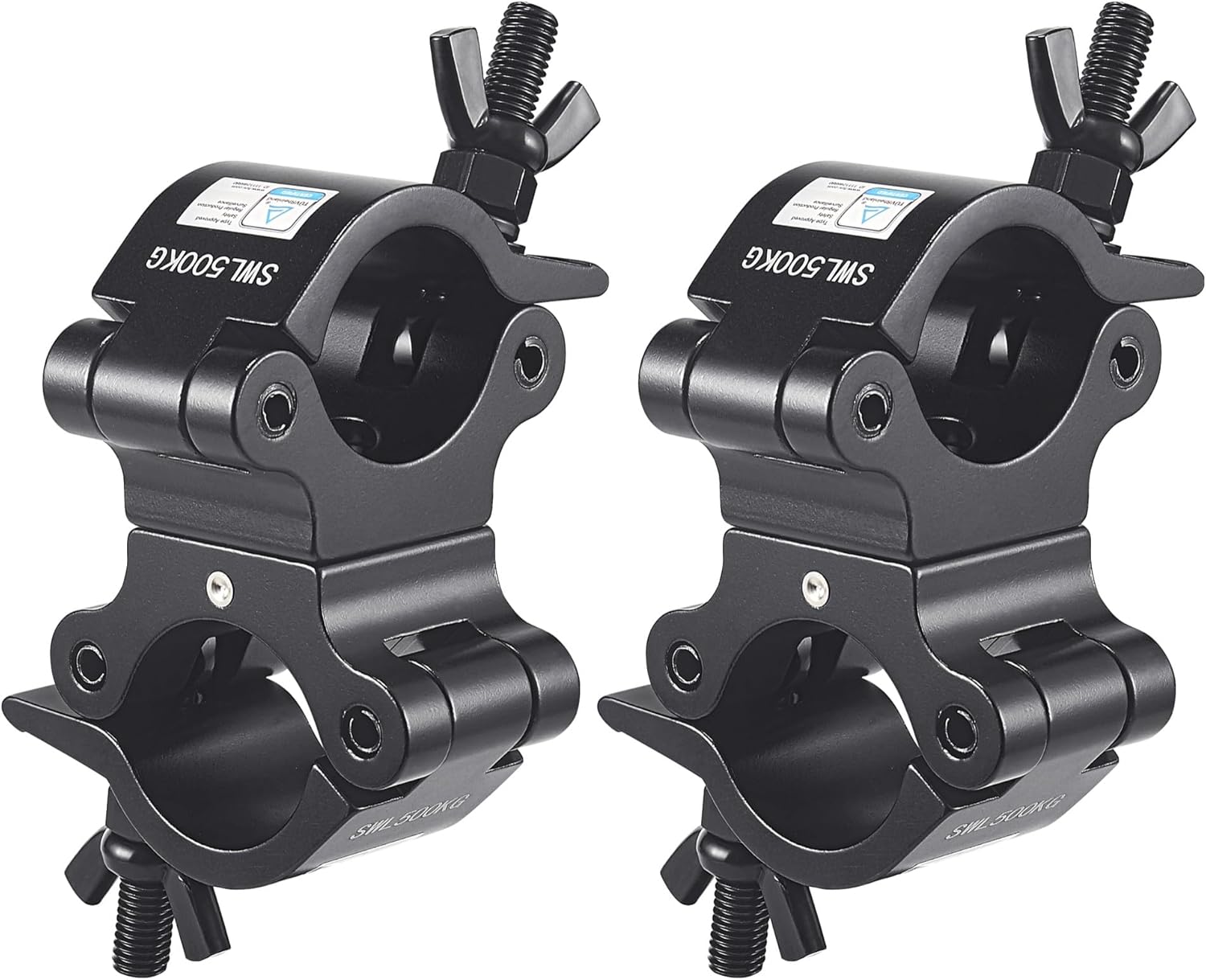 Pro TUV Swivel Truss Clamp Black 2 inch for Heavy Duty Use