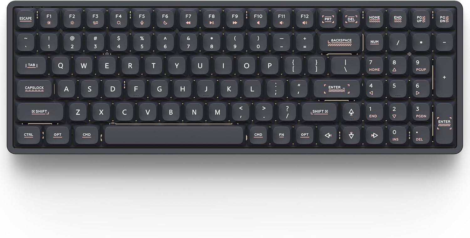 IQUNIX Magi96 Low Profile Wireless Mechanical Keyboard Review