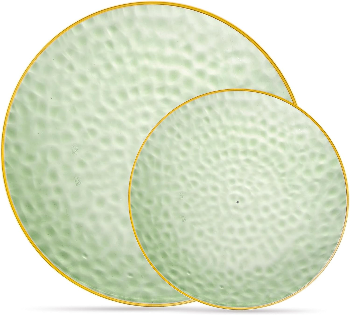 Plasticpro 64 Piece Combo Plates Set for Elegant Gatherings
