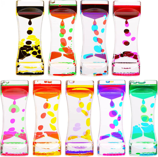 CAILINK Liquid Motion Bubbler 9 Pack for Sensory Play and Relaxation