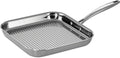 Tri-Ply Clad 11-Inch Square Grill Pan - Precise Heat & Grill Marks