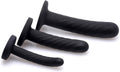 Strap U Trinity Strap-on Silicone 3 Piece Dildo Set - Versatile