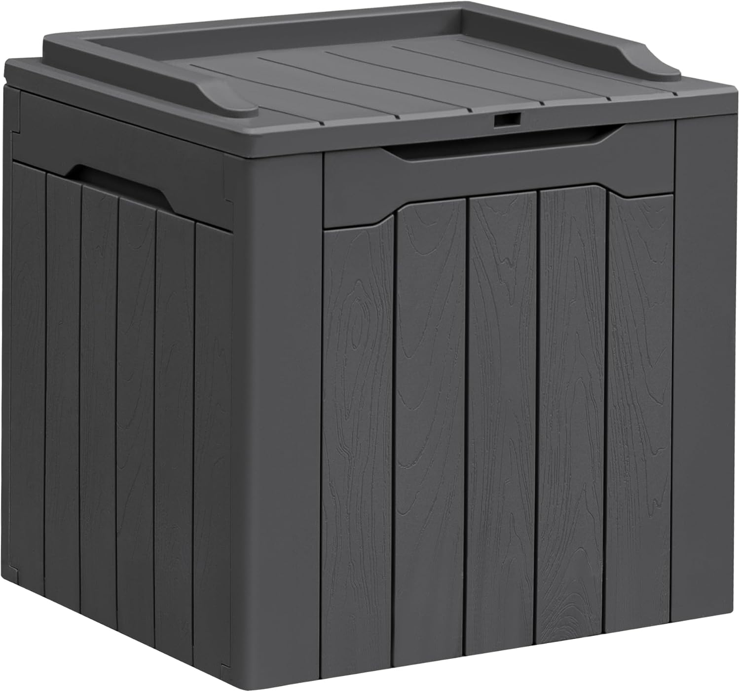 Greesum 31 Gallon Resin Deck Box for Outdoor Storage Needs