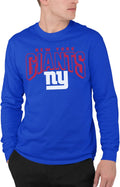 New York Giants Long Sleeve Fan Shirt - Soft 100% Cotton