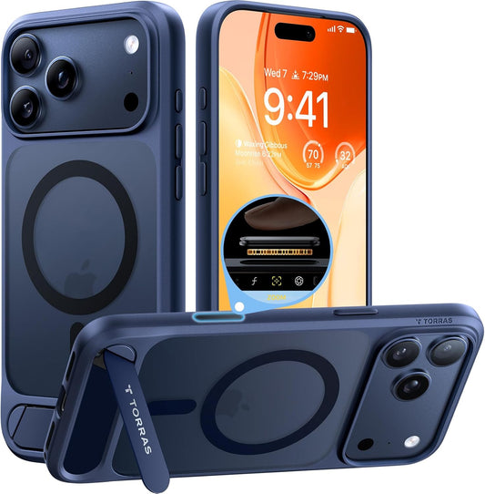TORRAS Strong Magnetic Stand for iPhone 17 Pro Max Case