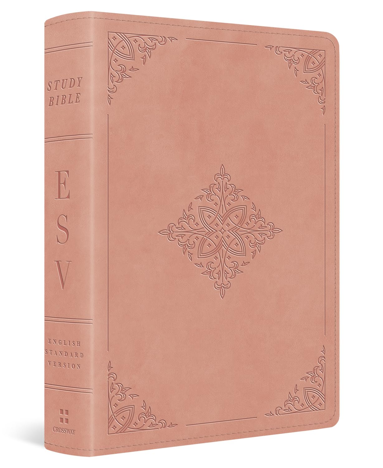 ESV Study Bible Personal Size in Pink Fleur-de-lis Design Review