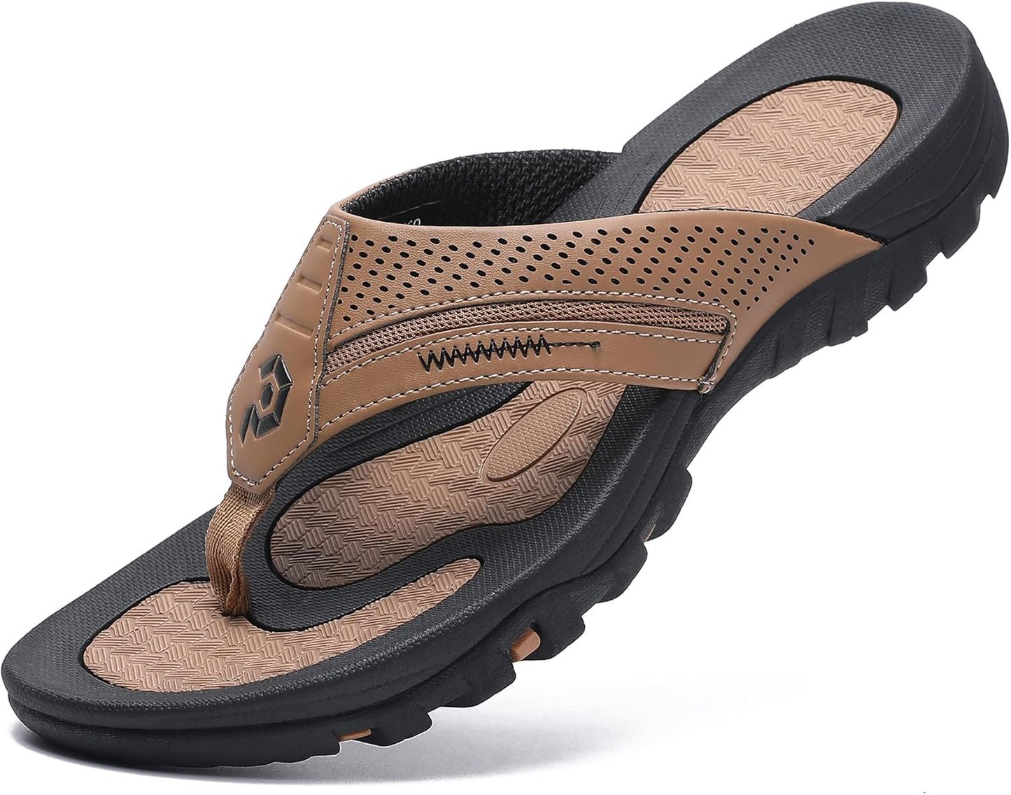 Men's Flip-Flops for Beach - Durable Comfort Slippers