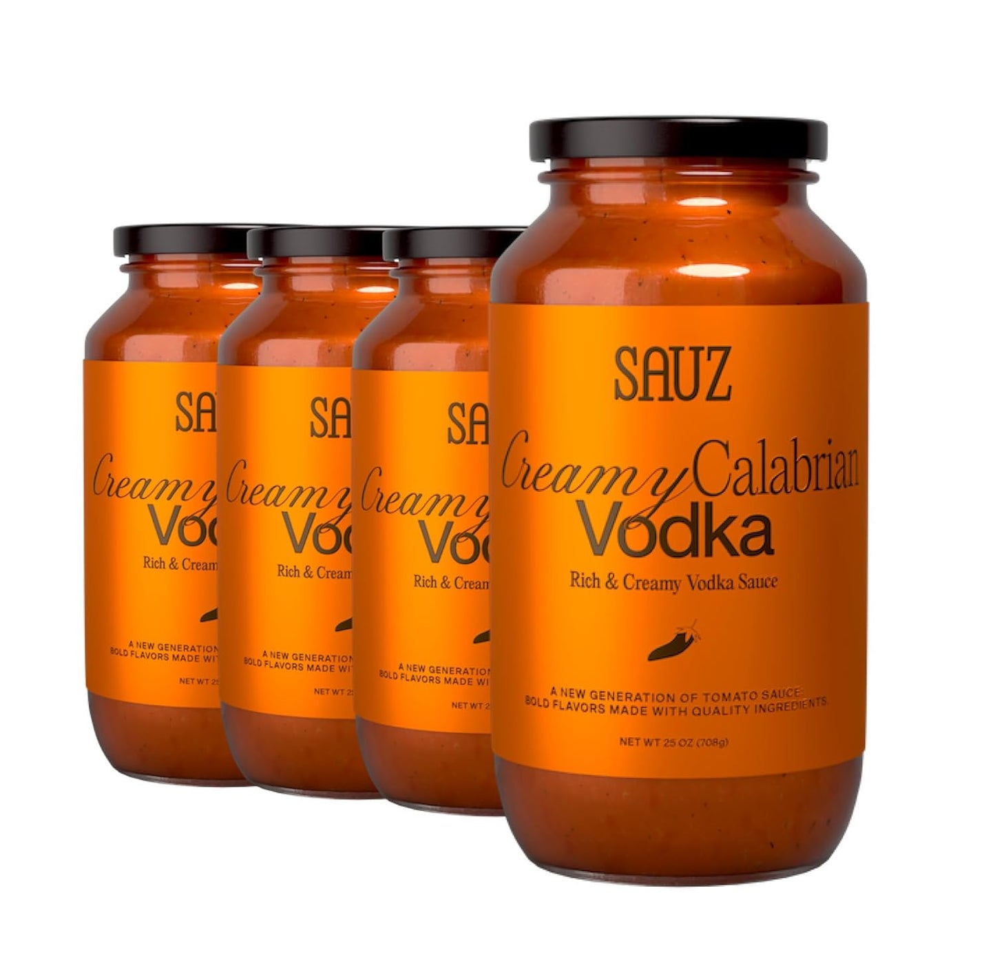 Creamy Calabrian Vodka Sauce by Sauz - Bold Flavor & Quality