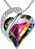 Leafael Necklaces for Women - Infinity Love Birthstone Heart Pendant