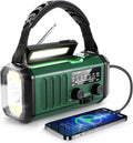 10000mAh Crank Radio Emergency Weather Radio - Portable Power and NOAA