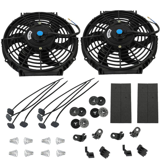 JDMSPEED 10 Inch Electric Radiator Cooling Fan Kit for Cars