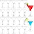 40 Mini Martini Glasses - Disposable & Stylish Drinkware