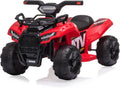 Kids Ride on ATV 6V Battery Powered Electric 4 Wheeler - Safe First