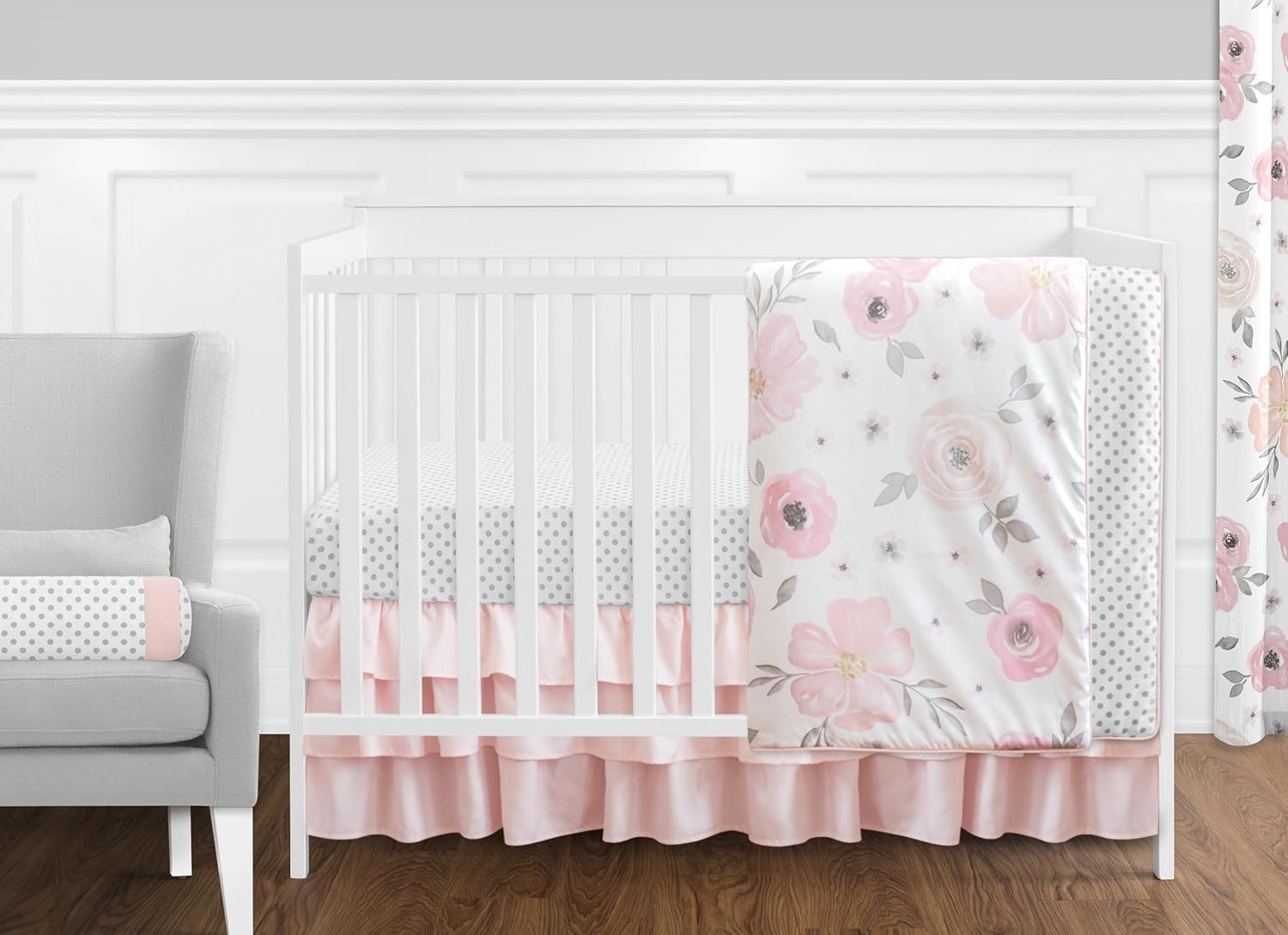 Sweet Jojo Designs 11-Piece Baby Crib Bedding Set for Girls