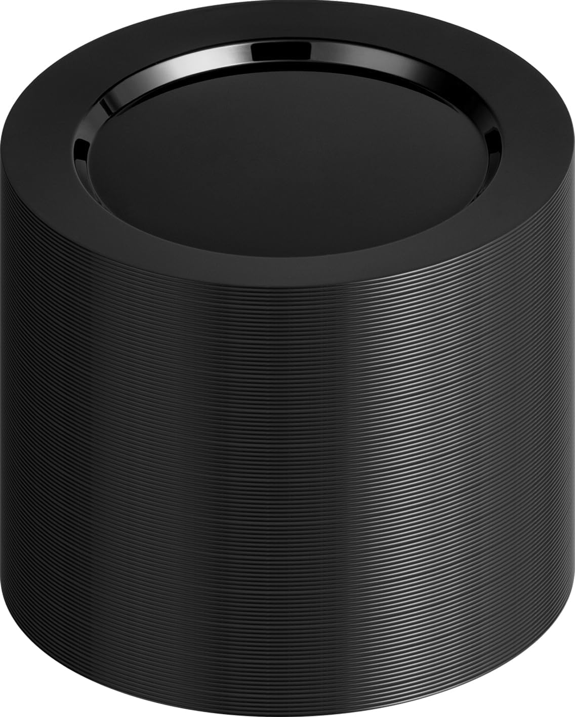 100PCS Black Plastic Plates for Parties and Everyday Use