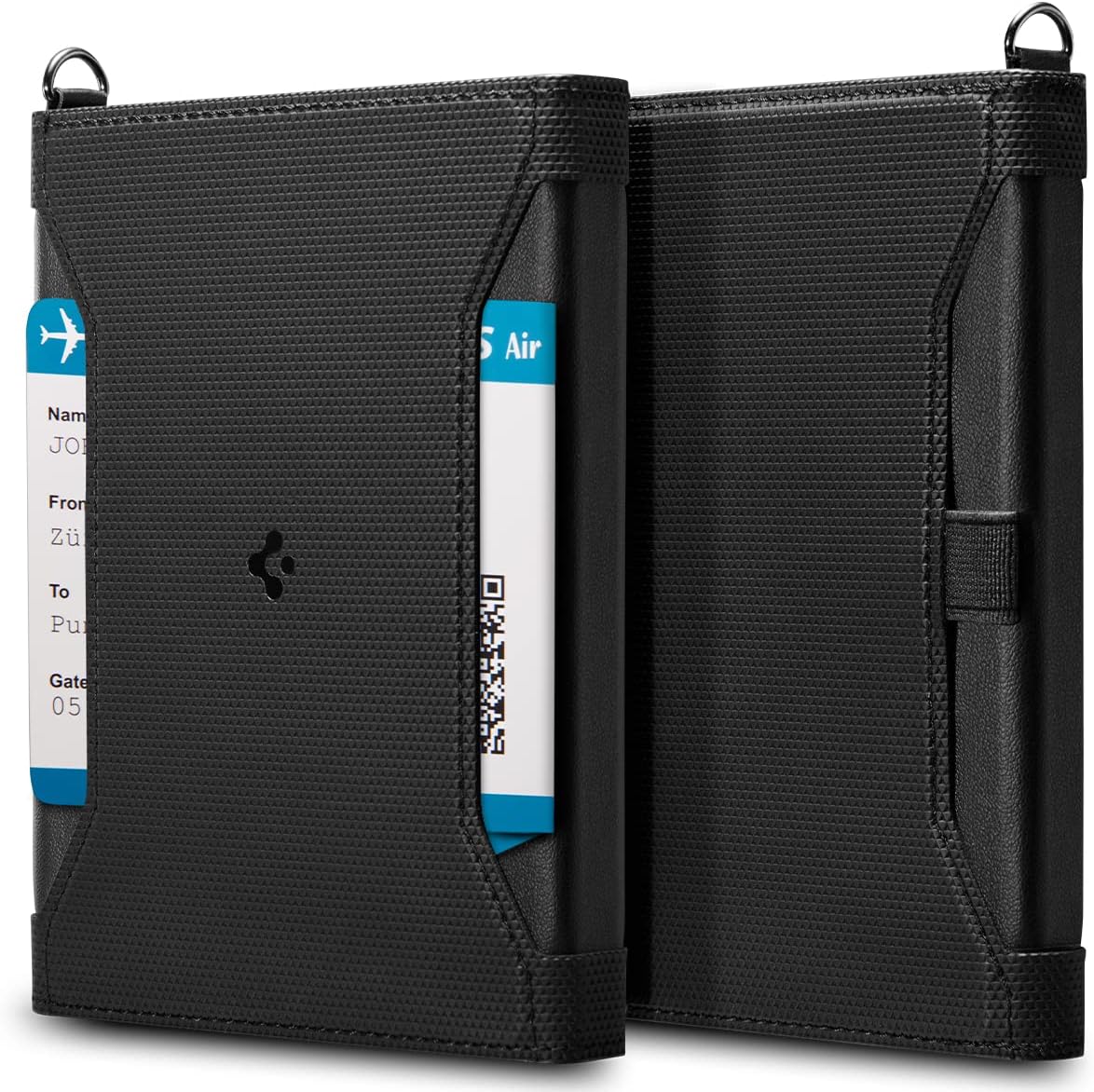 Spigen Life Passport Card Cover Holder with RFID Blocking Tech