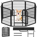 Yaheetech 8-Panel Dog Playpen 32in - Portable Foldable Pen for Camping
