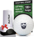 Quick-Dry Golf Ball Stamper - No Leaks, Reusable, Waterproof - Ideal Golf Gift