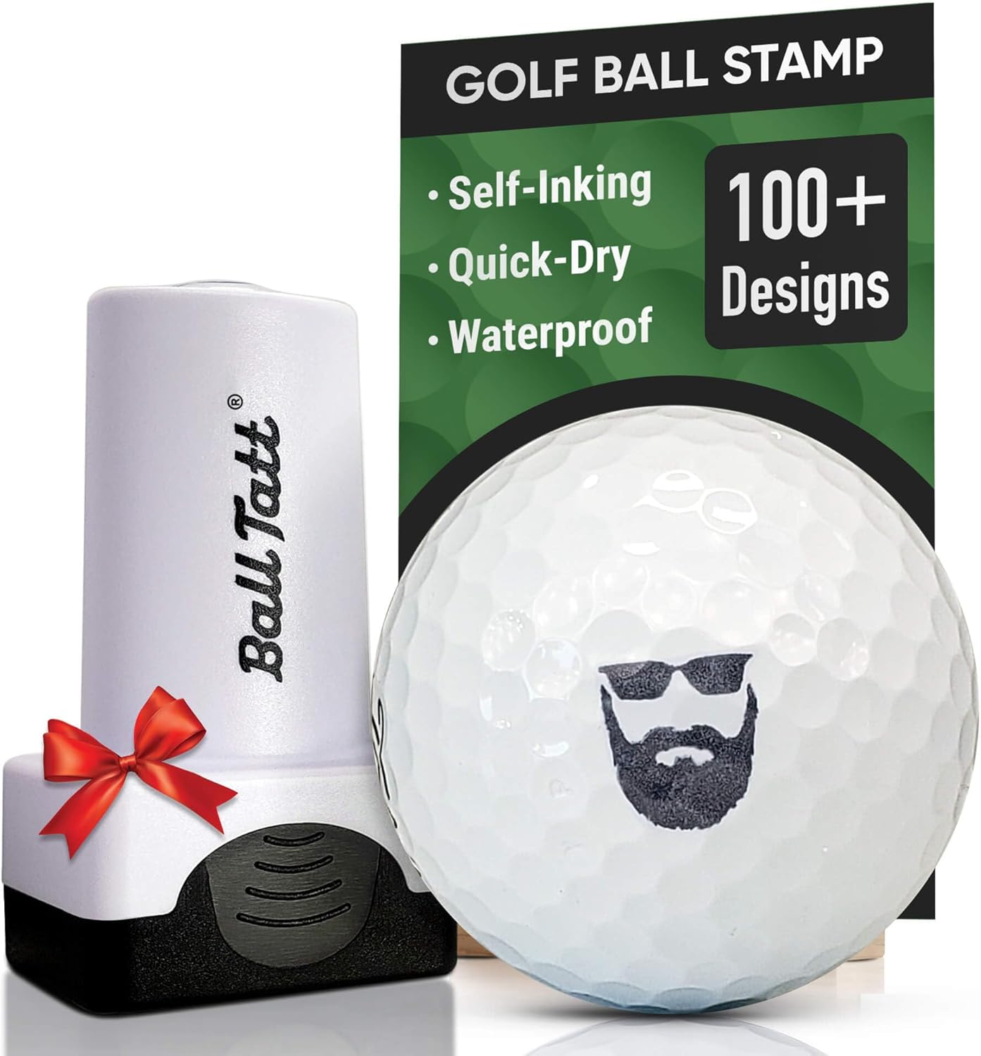 Quick-Dry Golf Ball Stamper - No Leaks, Reusable, Waterproof - Ideal Golf Gift