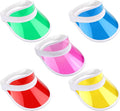 Set of 5 Premium Sun Visors - Keep Your Vision Clear