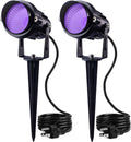 Powerful Black Light Spotlight for Halloween Parties and Events