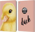 Animal Club International Duck Faces Leather Wallet Case for iPad