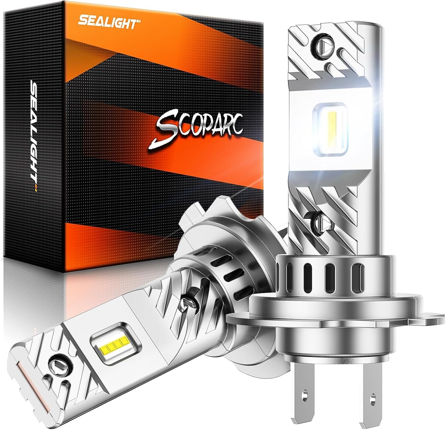 SEALIGHT H7 Bulbs: Ultra-Bright 36000LM for Safe Night Driving
