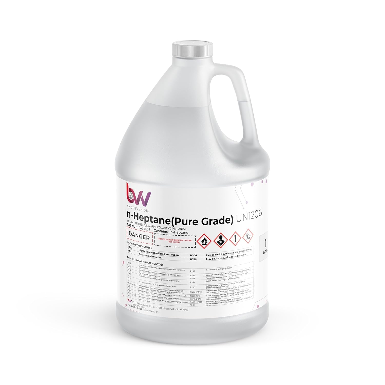 Lab Grade N-Heptane - Ultra High Purity Solvent for Labs