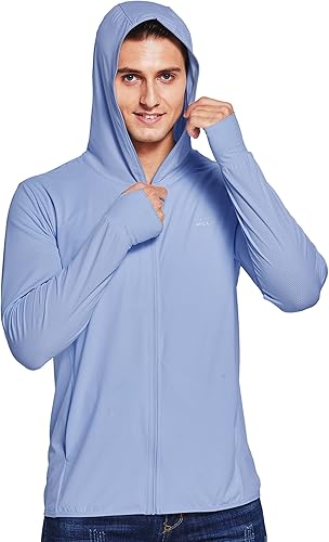 Willit Men's UPF 50+ Light Jacket for Hiking and Fishing