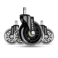 OUNUO 3 Heavy Duty Swivel Chair Wheels - Safe Rolling on any Surface