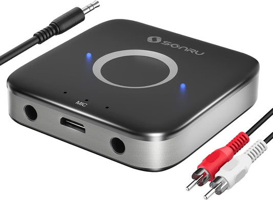 SONRU Bluetooth 5.3 Wireless Audio Adapter