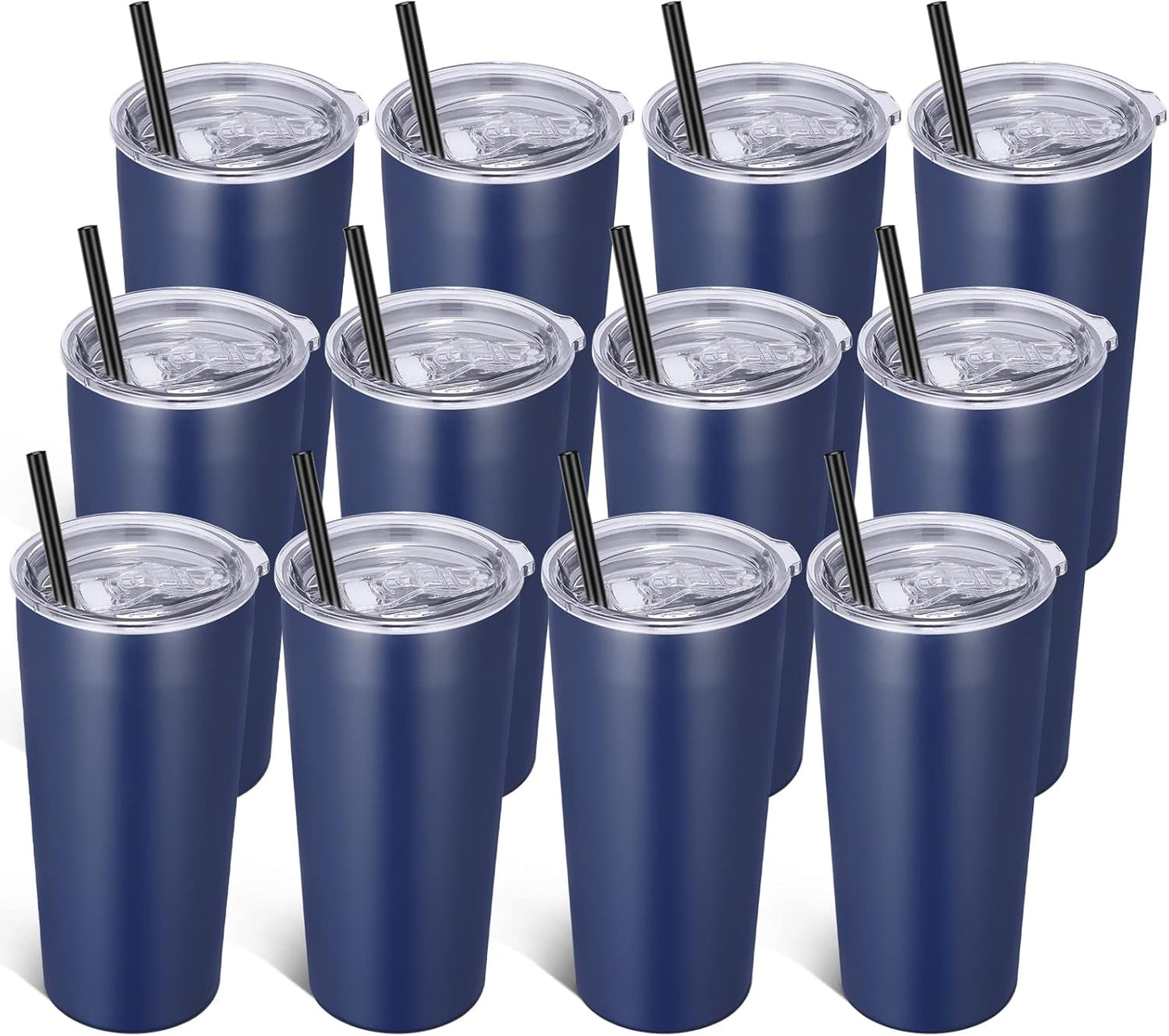 VEGOND 20oz Tumbler Bulk with Lid and Straw for All Occasions