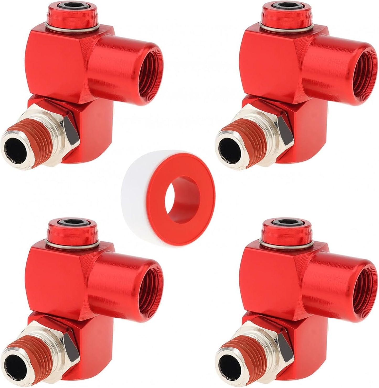360 Swivel Air Fitting Set, ChgImposs, Enhanced Air Tool Performance