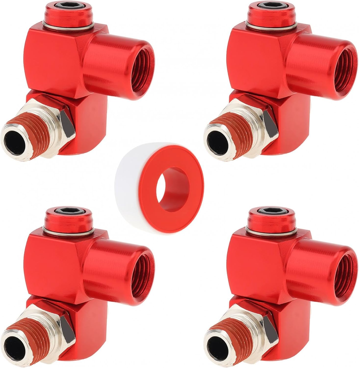 360 Swivel Air Fitting Set, ChgImposs, Enhanced Air Tool Performance