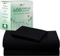 Twin XL Sateen Sheets Set - 600 Thread Count Luxury Cotton
