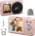 Digital Camera 4K 48MP Dual Screen Selfie Camera - Portable 18X Zoom